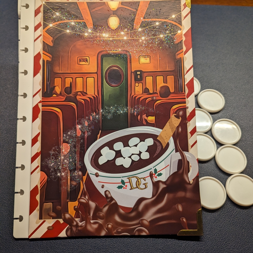 Daily Grind Hot Chocolate Planner Cover With Discs